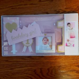 Girls First Birthday Set